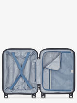 Handbagage Delsey Blauw freestyle 3859803-vue-porte