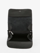 Portemonnee Paris Leder Etrier Zwart paris 366441-vue-porte