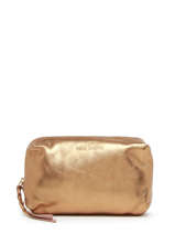 Etui Leder Paul marius Goud vintage ADELE