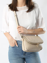 Cross Body Tas M Tradition Leder Etrier Blauw tradition ETRA059M-vue-porte