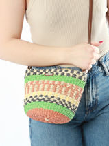Cross Body Tas Les tropeziennes Veelkleurig buglas TZ02-vue-porte