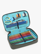 Gevulde Pennenzak 1 Compartiment Daydream Boys Jeune premier Groen daydream boys B-vue-porte