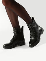 Enkellaarsjes Tamaris Zwart women 43-vue-porte