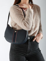 Schoudertassen Th Legacy Tommy hilfiger Blauw th legacy AW16899-vue-porte