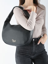 Schoudertassen Duomo By byblos Zwart duomo BS66A02-vue-porte