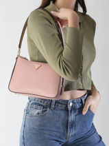 Schoudertassen Daryna Polyurethaan Guess Roze daryna VG949318-vue-porte
