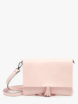 Cross Body Tas Caviar Leder Milano Roze caviar CA22112