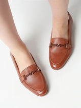 Mocassins Uit Leder Tamaris Wit women 44-vue-porte