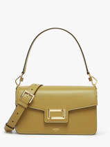 Schoudertassen Angele Leder Lancel Groen angele A13149