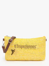 Cross Body Tas Les tropeziennes Geel panama TZ02