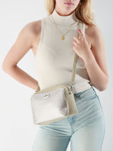 Cross Body Tas Les tropeziennes Zilver moana TZ04-vue-porte