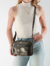 Cross Body Tas Les tropeziennes Zwart simeo TZ04-vue-porte
