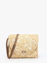 Cross Body Tas Les tropeziennes Beige koa TZ04