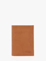 Portefeuille Met Portemonnee Oil Leder Etrier Bruin oil EOIL5007