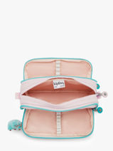 Pennenzak 3 Compartimenten Back To School Kipling Roze back to school KI5702-vue-porte
