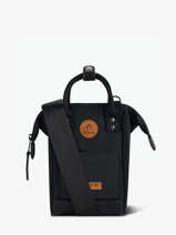 Cross Body Tas Nano Bag 1 Compartiment Cabaia Zwart adventurer NANOBAG