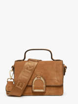 Cross Body Tas Altesse Suede Etrier Bruin altesse suede EASU048X