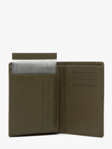 Portefeuille Smooth Leder Yves renard Groen smooth 15418-vue-porte
