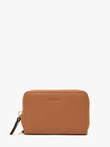 Portemonnee /cross Body Leder Etrier Bruin equestre EEQT096M