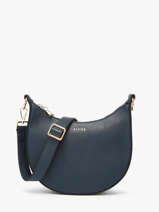 Cross Body Tas S Tradition Leder Etrier Blauw tradition ETRA102S