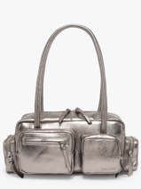 Schoudertas 90's Leder Paul marius Grijs 90's BASSE90S