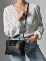 Cross Body Tas Maya Lancaster Zwart maya 27-vue-porte