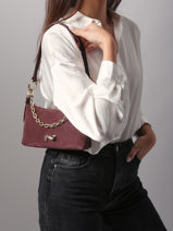 Cross Body Tas Betty Sude Leder Nathan baume Violet vogue - 00031-05-vue-porte