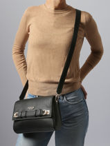 Cross Body Tas Gregoria Guess Zwart gregoria BG854620-vue-porte
