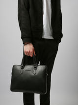 Documententas 3 Compartimenten Arthur & aston Zwart walter 5-vue-porte