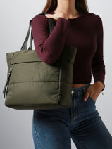 Schoudertas Cumulus Gerecycleerd Nylon Aube Groen cumulus 101CS03-vue-porte