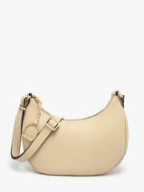 Cross Body Tas Torsade Leder Etrier Beige torsade ETOS167M