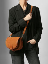 Cross Body Tas Bobo S Leder Paul marius Bruin vintage S-vue-porte