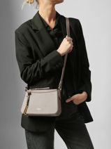 Cross Body Tas Faubourg Leder Lancel Grijs faubourg A13524-vue-porte