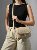 Cross Body Tas M Tradition Leder Etrier Beige tradition ETRA059M-vue-porte