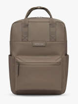 Bergen Pro - Business Rugzak 1 Compartiment Met 15" Laptopvak Kapten and son Bruin essential color PEC