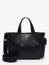 Handtas Signature Logo Strap Polyurethaan Calvin klein jeans Zwart signature logo strap 4F3290G