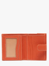 Portefeuille Caviar Leder Crinkles Oranje caviar 14227-vue-porte