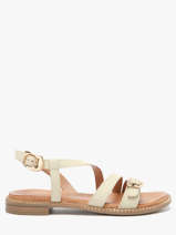 Sandalen Uit Leder Tamaris Beige women 46