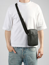 Cross Body Tas Lacoste Zwart men