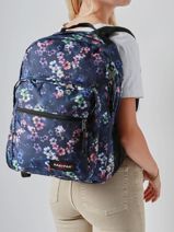 Rugzak Morius 2 Compartimenten Eastpak Blauw pbg authentic PBGK40F-vue-porte