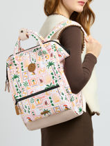 Adventurer Medium - Personaliseerbare Rugzak Cabaia Veelkleurig adventurer BAGS-vue-porte