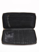 Portefeuille Leder Paul marius Roze argento - CHARLARG-vue-porte