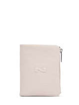 Portefeuille Rallye Leder Nathan baume Beige original n 476N