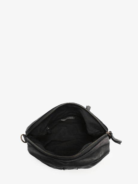 Cross Body Tas Heritage Leder Biba Zwart heritage BT24 ander zicht 3