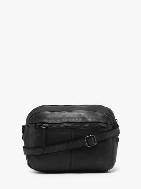 Cross Body Tas Heritage Leder Biba Zwart heritage BT24 ander zicht 4