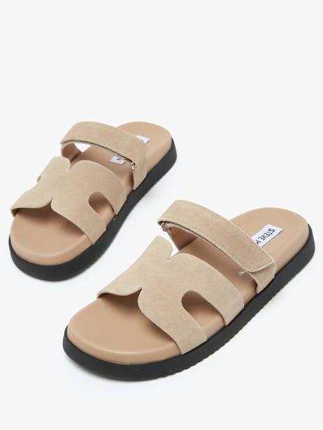 Slippers Missile Uit Leder Steve madden Beige women 11003028 ander zicht 3