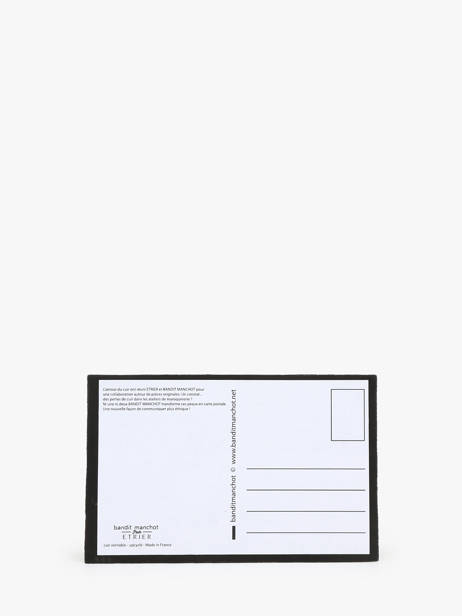 Postkaart Leder Etrier Zwart accessoires EBM001 ander zicht 1