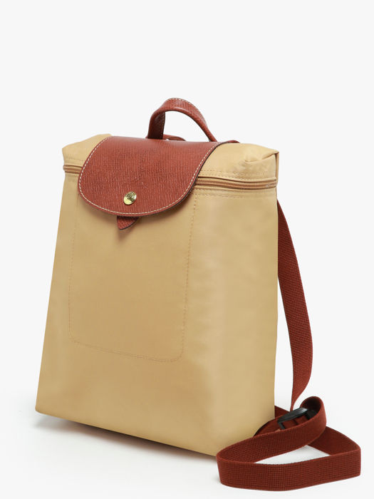 Longchamp Le pliage original Rugzak Geel