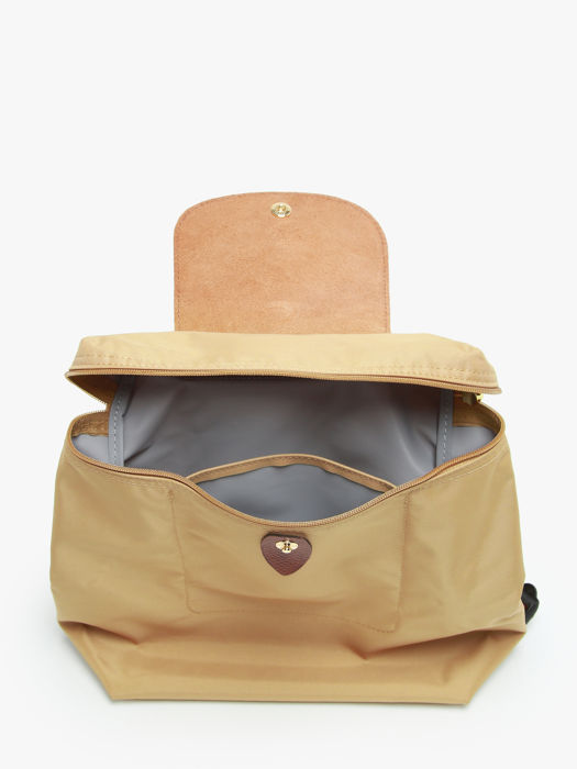 Longchamp Le pliage original Rugzak Geel
