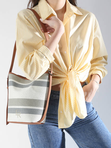 Cross Body Tas Rugzak S Cavalier Toile Etrier Beige cavalier toile ECLT126S ander zicht 1